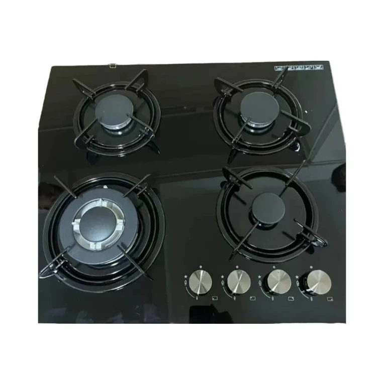 Multi-Eye Four-Stove Gas Oven Multifunctional One-Piece Tempered Glass Kitchen Rack with Grill Convection Feature Household Use