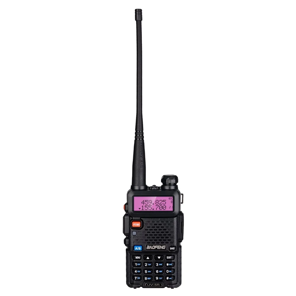  Рация BAOFENG UV5R дальнего действия FM-радио приемопередатчик baofeng uv 5r 5 Вт UHF/VHF Двухдиапазонная