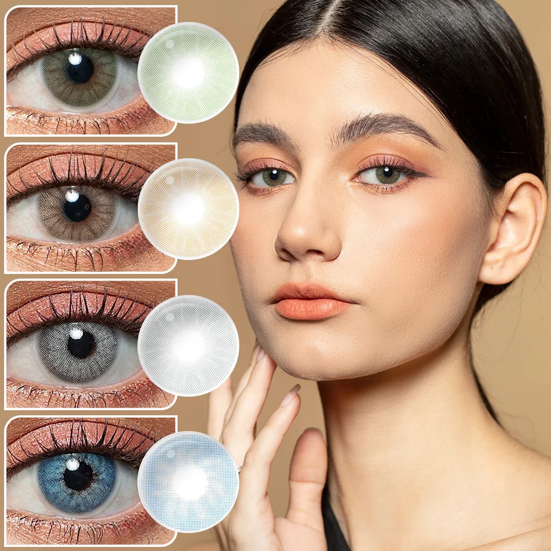 Popular natural contact lenses Soft color contact lens Freshgo Hidrocor yearly colored contact lenses lentillas de colores
