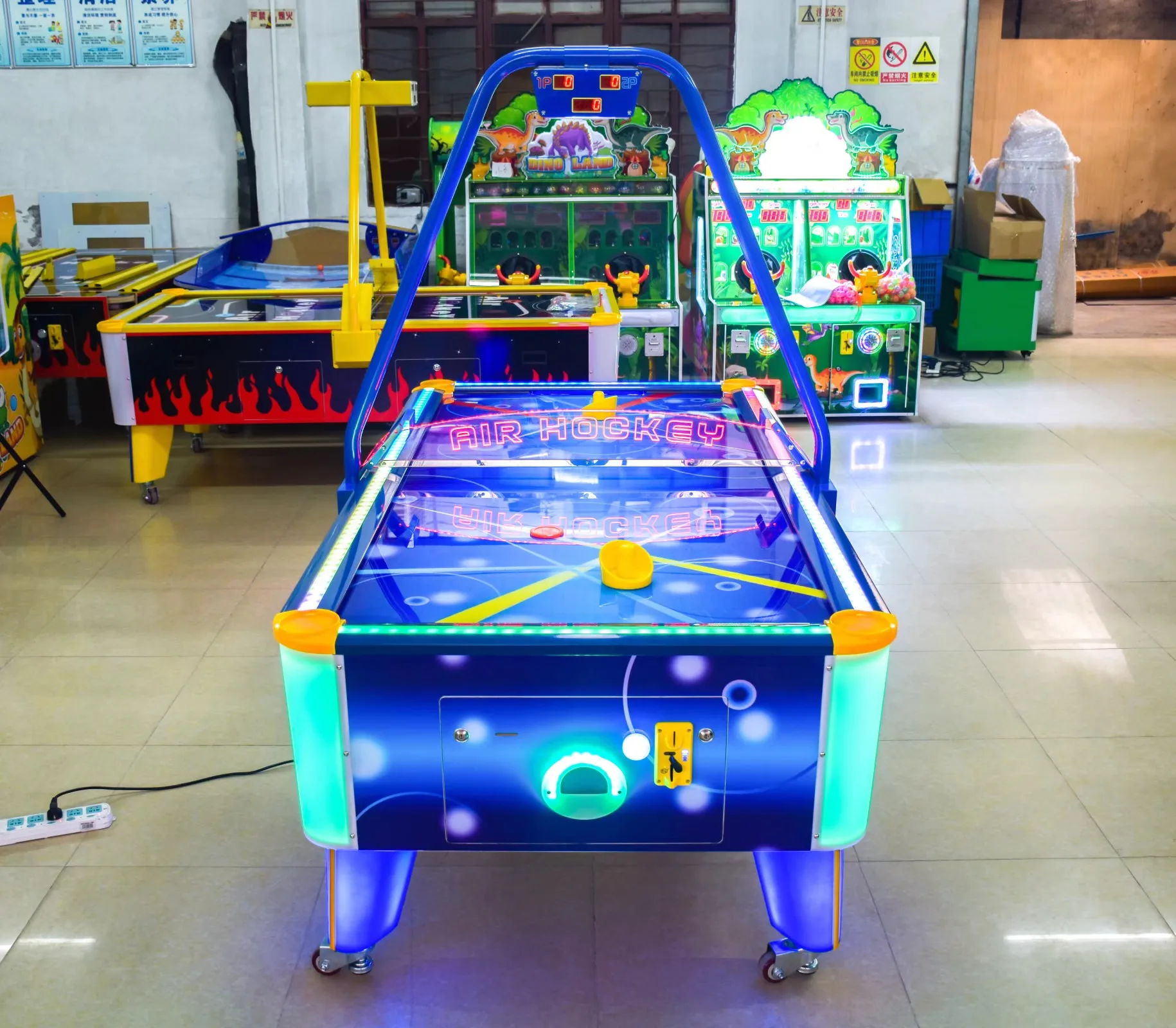 
Hot Sale Factory Wholesale Indoor Amusement Coin Operated Sport Game Machine Air Hockey Table For Sale 