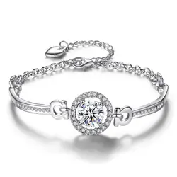 Модные аксессуары для браслета, продажа браслетов из циркония, женские свадебные украшения с кристаллами