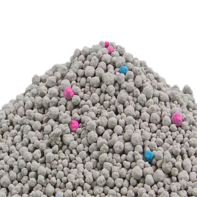 OEM Factory Cat Litter Natural Organic Clumping Premium Fragrant Ball Shape Clay Bentonite Cat Sand Litter