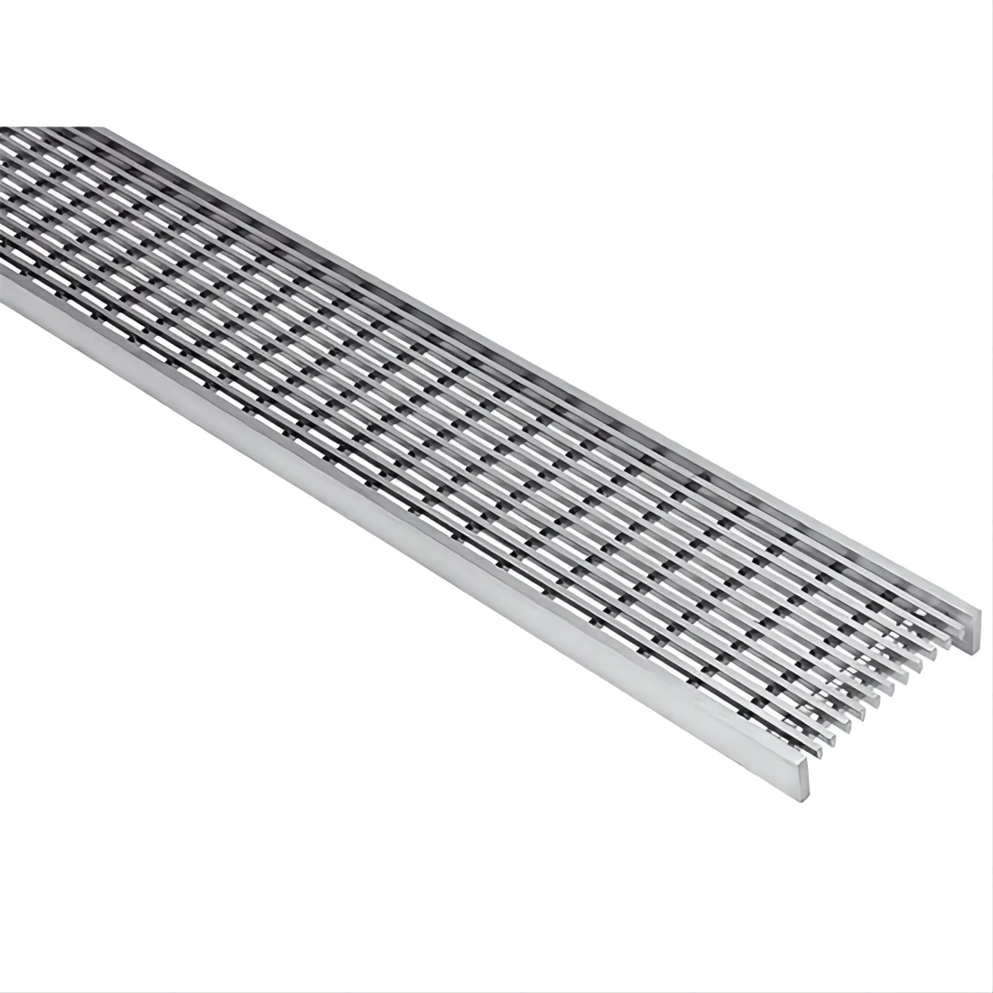 swimming pool trench drain anti slip stainless steel wedge wire linear grate