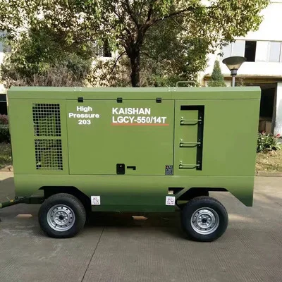 STARS high pressure portable 175 cfm air compressor for drilling machines