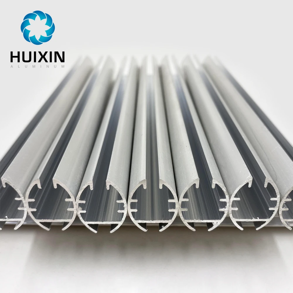 Huixin Aluminum Profile Manufacturer For Zebra Curtain Track And Roller Blinds Tube