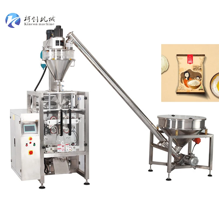 
Automatic Cassava Flour/Paint/Kava/Spices/Yeast/Jaggery/Tomato/Pill/Fruit Powder Pouch Packing Packaging Machine 