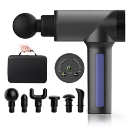 2021 Best Quality Mini Massage Gun With Type C Charger Soft Tissue Relax Portable Heat And Cool Workout Massager Guns With Ems