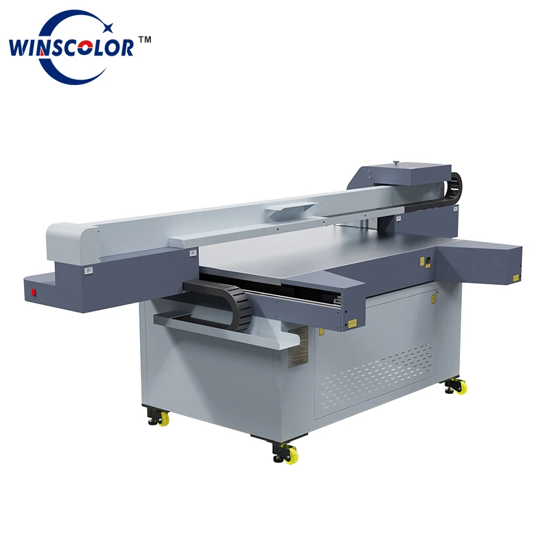 inkjet leather printing machine plastic wood EVA UV flatbed printer for sale