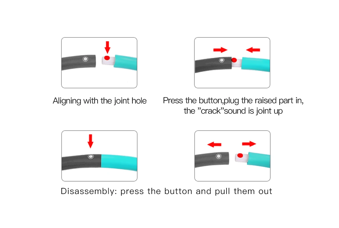 Gym Equipment Intelligent Smart Hula Circle Ring Workout for home