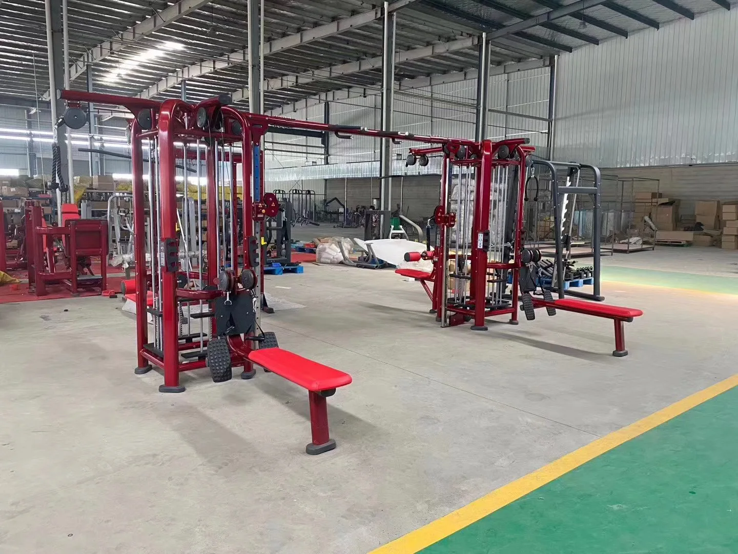 Commercial 8 Multi Jungle Station Functional 8 Station Multi Gym Equipment With Wholesale Price