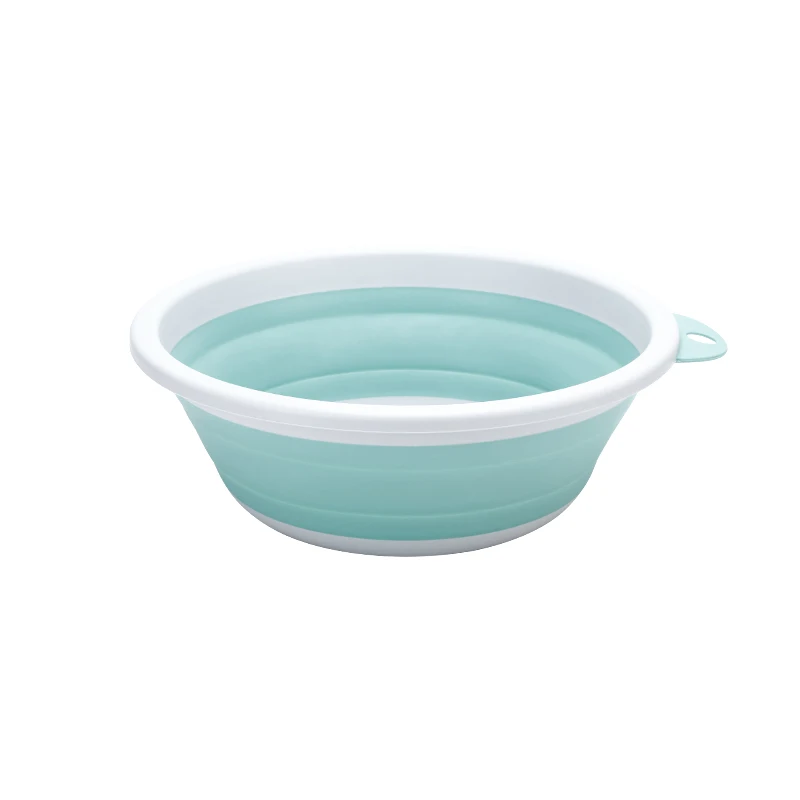 OEM M size Plastic folding washing basin for daily using