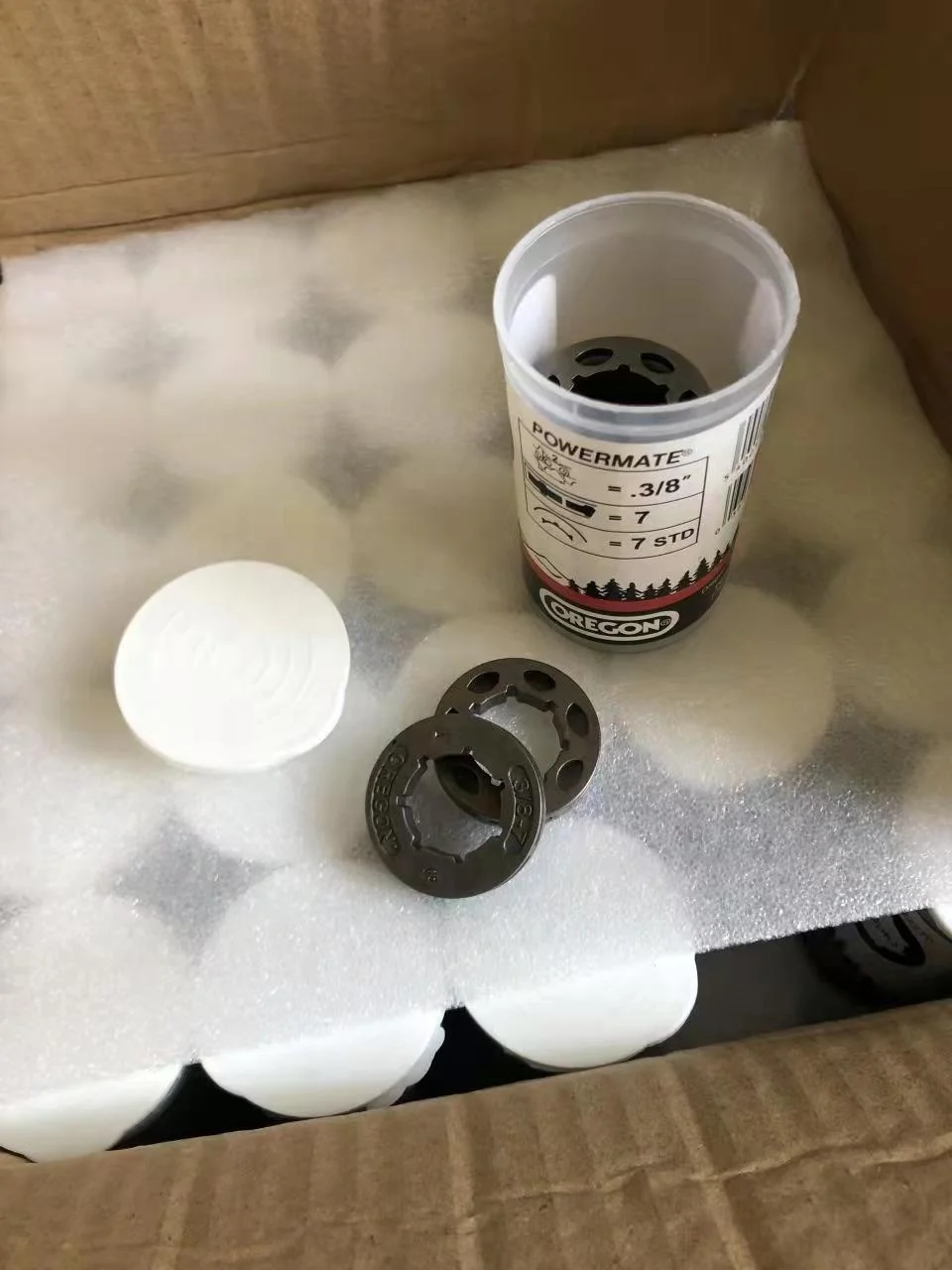 Chain saw  070 Sprocket and Rim  404 , 3/8