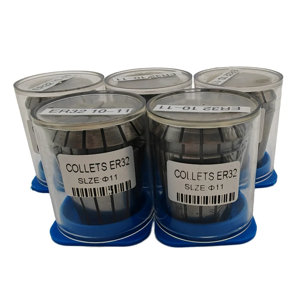 Manufacture ER32 collet 0.008mm accuracy AA level spring collet chuck for CNC processing