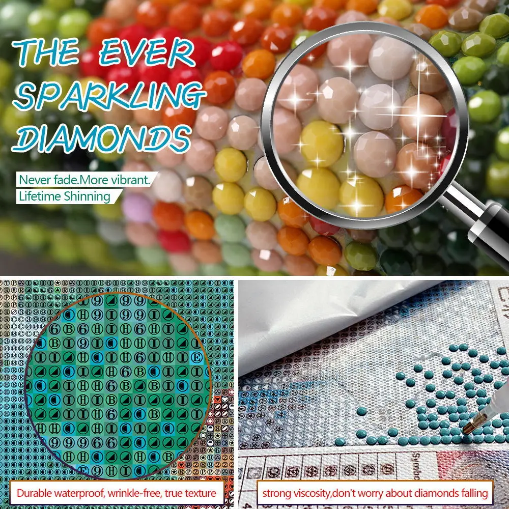 5D DIY diamond painting crystal color special diamond corridor jewelry home decoration gift cartoon camel