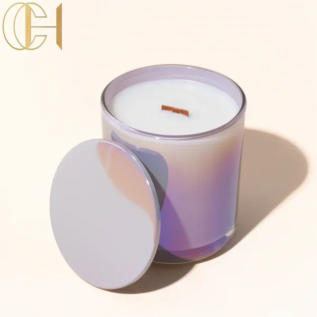 C&H Manufacturer Wholesale Price For Business Colorful Vessels With Lid Scented Candle