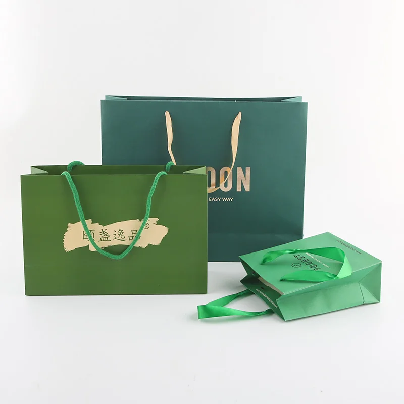 handles low price business supplier wedding with handle Colorful clothing bag with handle nature kraft paper shopping bag