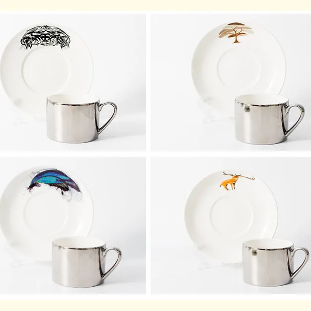 Многоразовая керамическая кофейная чашка ручной работы