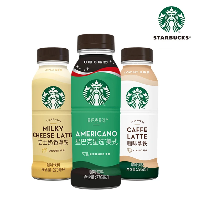 Кофе в бутылках Starbucks Coffee star с низким содержанием жира 270 мл *