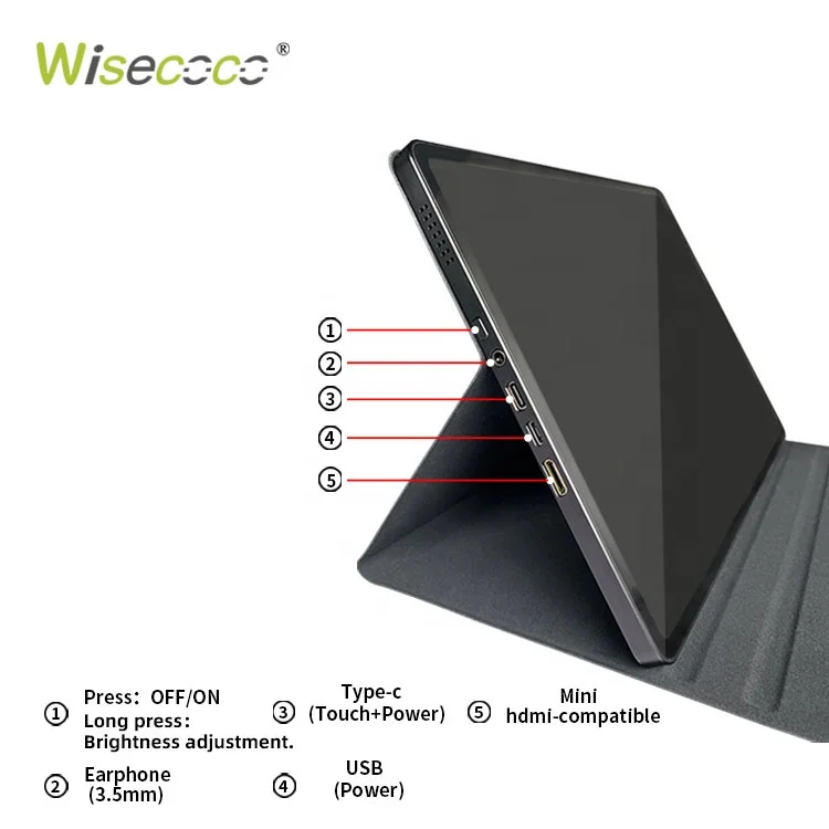 11 Inch 1728x2368 Oled Display Lcd Module 2k Amoled Panel Capacitive Touch Screen High Brightness Portable Monitor