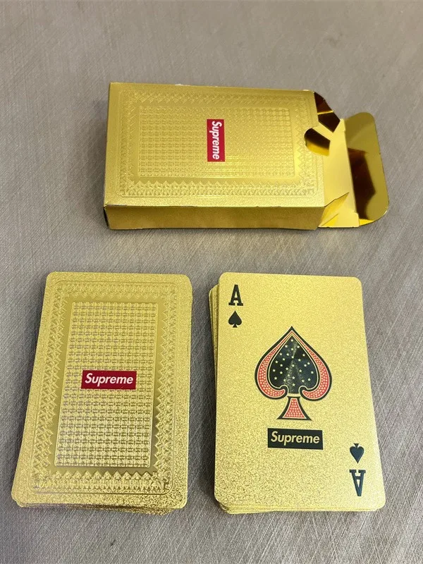 Wholesale Trendy Alphabet Waterproof Poker Cards Thickened Reusable & Washable Plastic Printed with Custom Logo Party Landlord