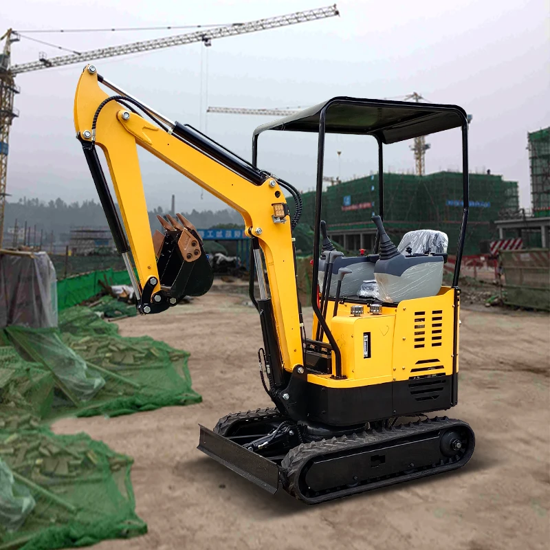 FREE SHIPPING Mini Excavator 3.5 Ton EPA Farm Used New Crawler Digger Kubota Engine Small Excavators 1 Ton 2 Ton Machine Prices