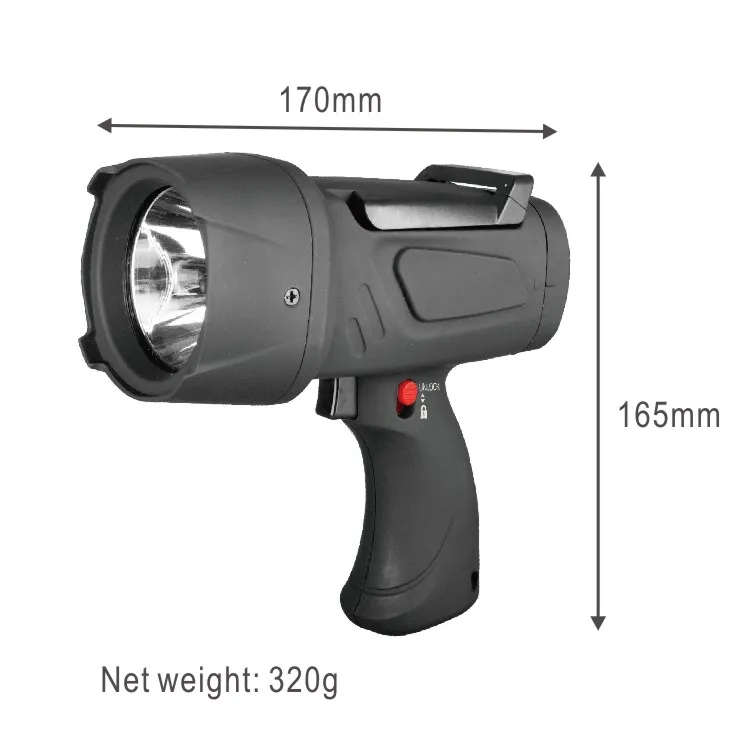 
Outdoor hunting handheld Emergency LED Flashlight Spotlight spot light 