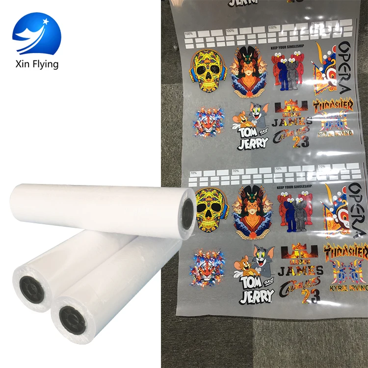 High Cost Performance Matte cool peeling hot peeling DTF 75U Thickness Pet Film Roll