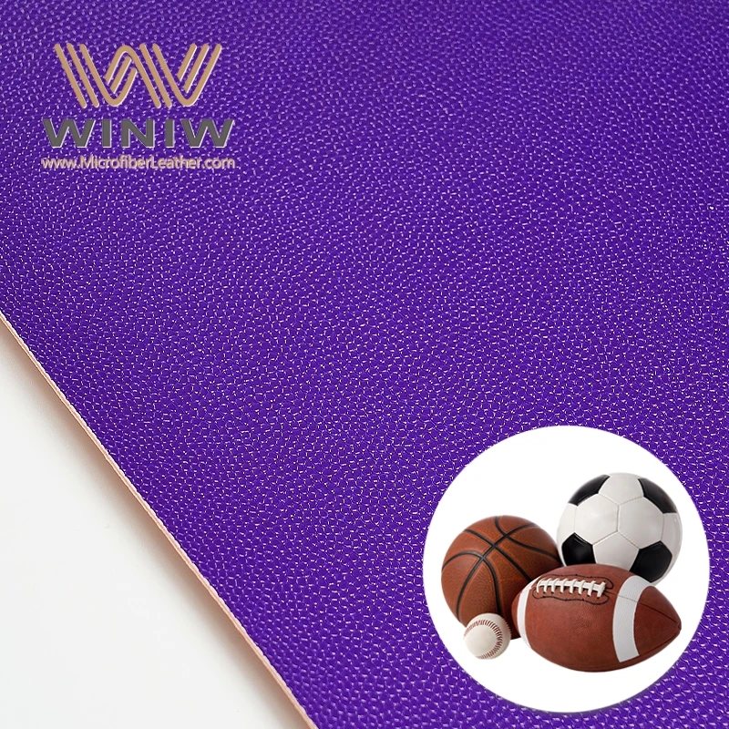Wrinkle resistant Fadeless Vegan Leather PU Imitation Sport Balls Making Fabric Material PU Artificial Sport Balls Leather