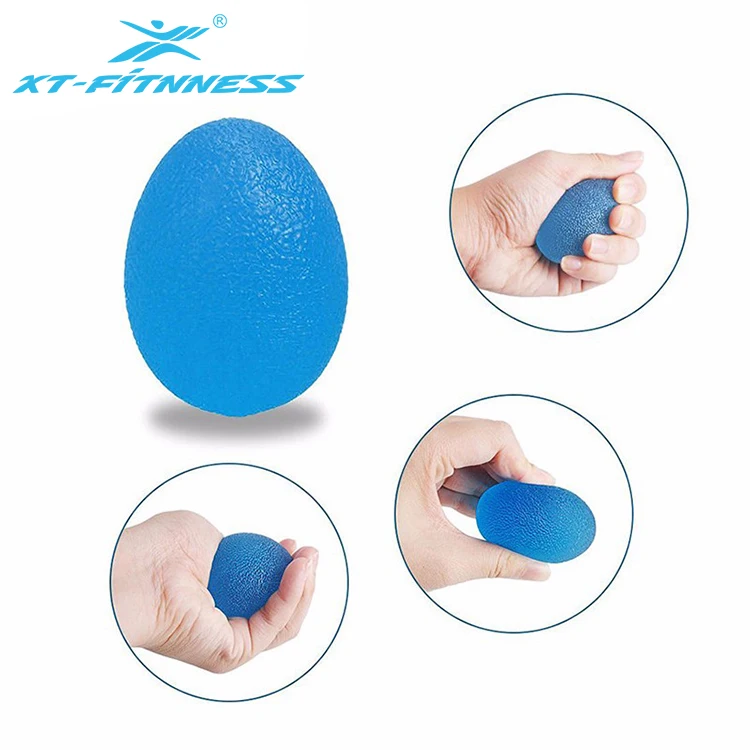 
Gymnastics Sporting Exercise Egg Shaped Hand silicone strengthener hand grip set 
