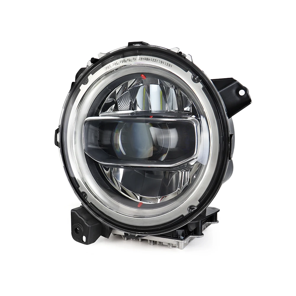 9 Inch Led Sealed Beam Headlamp Hi/Low Beam Halo DRL JL Headlamp  For 2018-2021 Jeep WranglerJL Gladiator Headlights