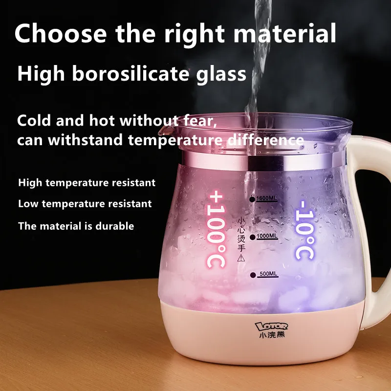 multifunctional Intelligent household mini electric stew pot Smart Glass Kettle Health Pot Kettle Electric Kettles Health Pot