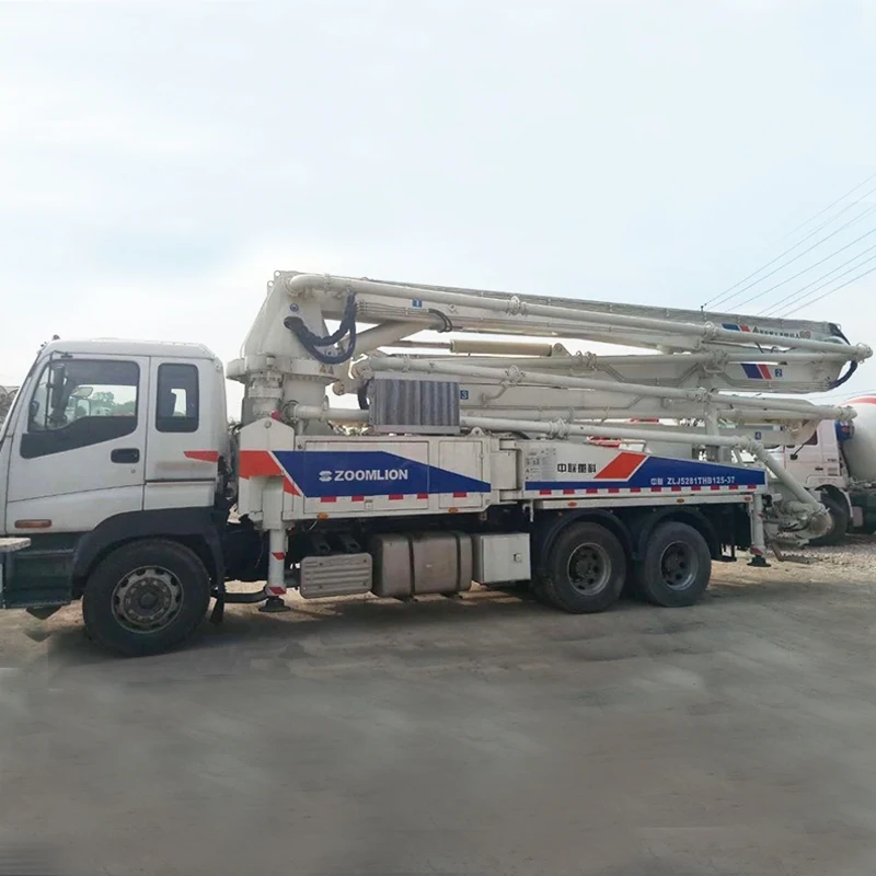Camiones Usados Mezclador Used Isuzu Concrete Placing Pump Trucks 37m For Sale