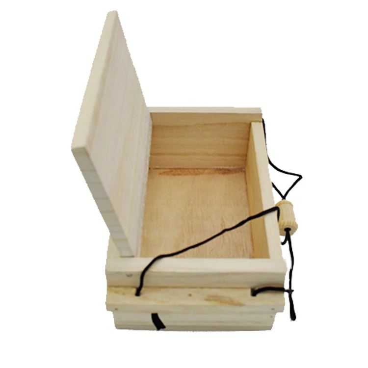 
wooden mini burger box Fishing Tackle box Lure Box 