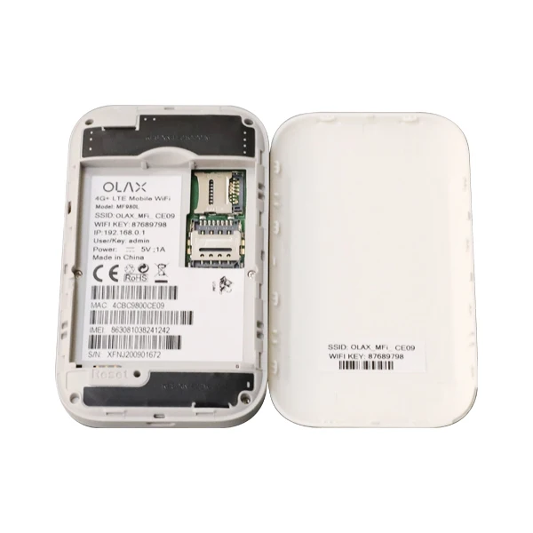 Модем Wi-Fi OLAX MF980L 4G LTE-Усовершенствованная Мобильная точка доступа Карманный роутер с