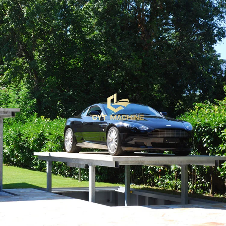 
Vertical garage parking carlift scissor car lift with hydraulic system 
