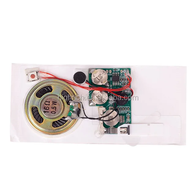 2021 Highrich OEM factory USB programmable recordable downloadable sound module for cards