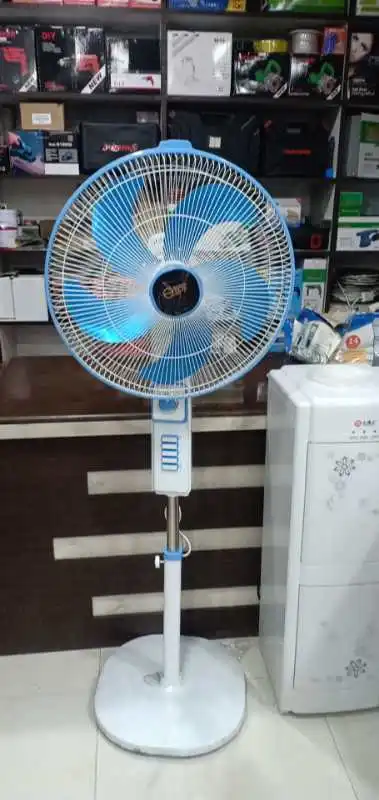 New Promotion Electric Appliance Plastic Pedestal Standing Outlet Vertical Fan 16 Inch