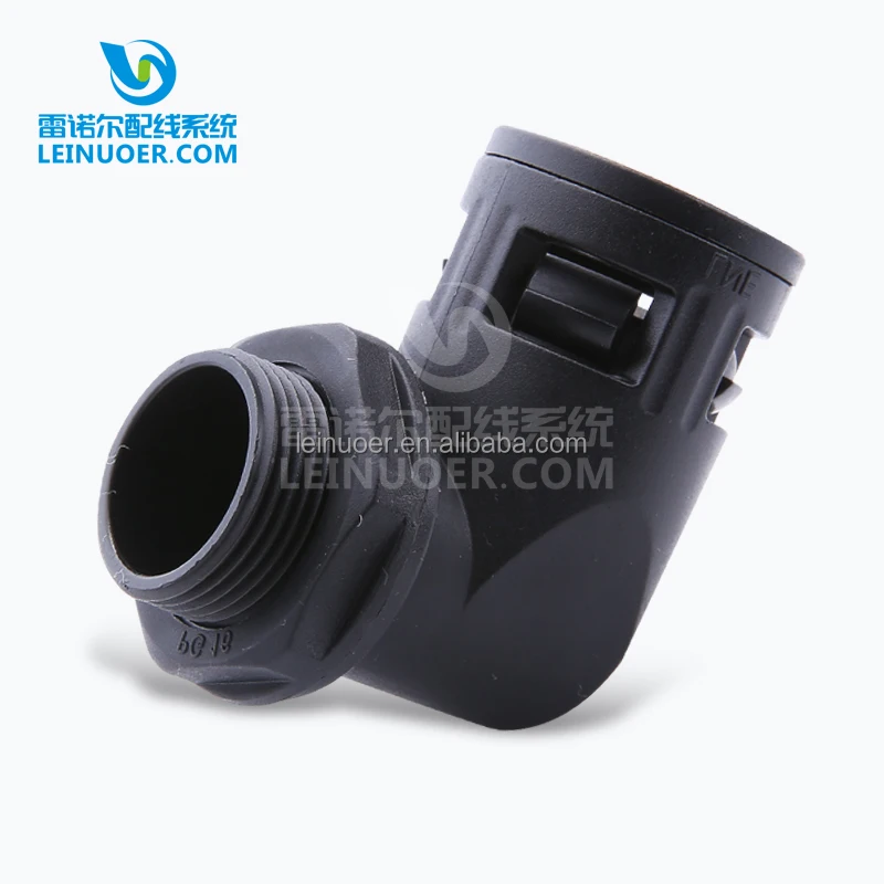 90-degree Elbow union flexible hose 2 way pipe fitting plastic elbow connector