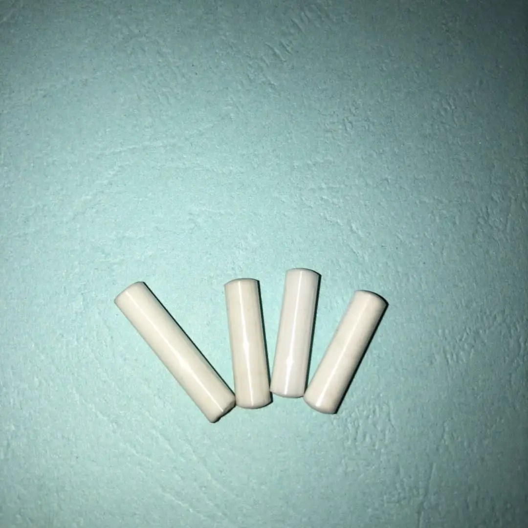 EZ-Isostatic pressing sintering polish High Pressure 99%Al2o3 alumina ceramic bar rod  Piston Plunger Tube For Pump