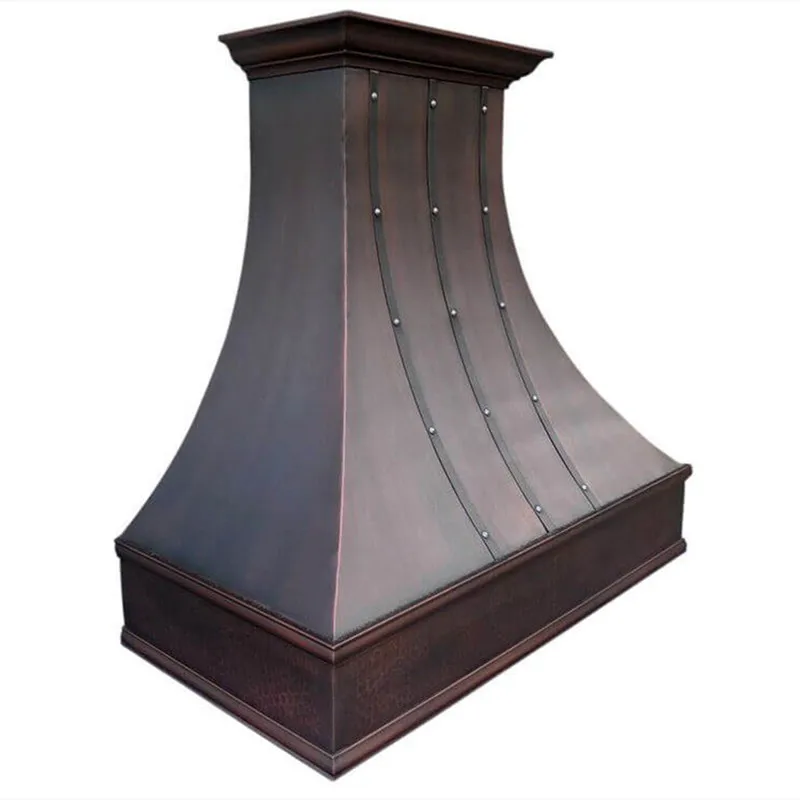 European Style Copper Motor Small Range Hood