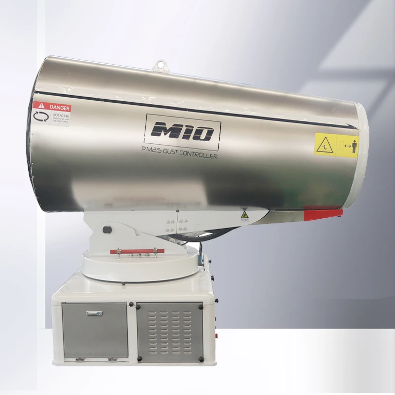 High-End 30M Industrial Water Cannon New Used Engine Pump Included Mist Fog Cannon Dust Municipal Environmental Machinery