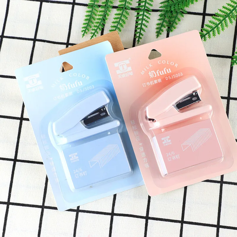 Multifunctional and Labor-Saving Stapler Colorful Metal Office Student Stapler Manual Book Paper Binding Stapler
