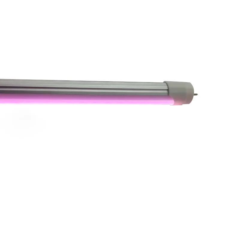 Pink meat T8 led tube CRI98 AC85-265V led fluorescence lamp for supermarket