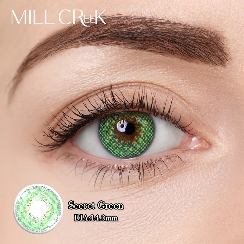 Mill Creek eye contacts 13 colors brand contact lenses beauty lens contact lens.