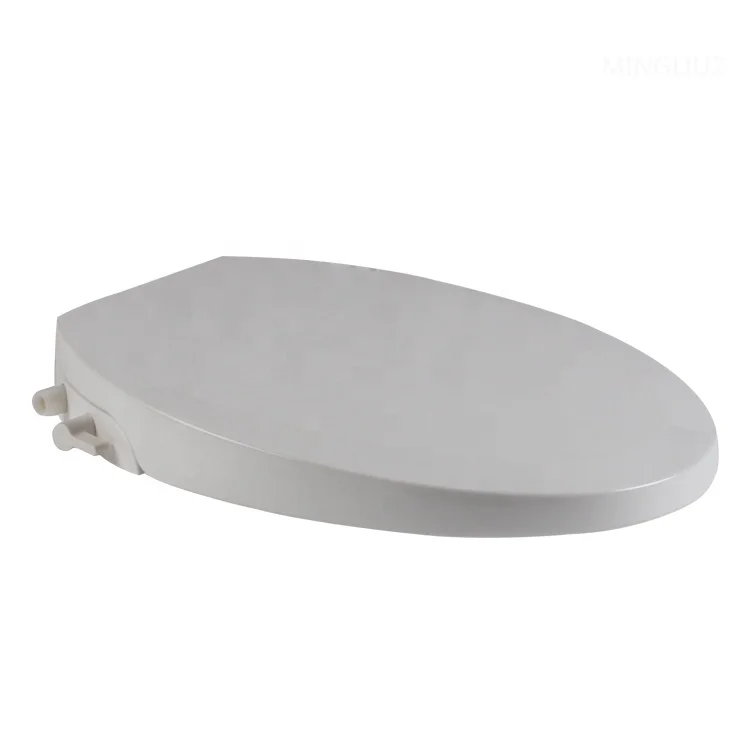 Hot sale non electric plastic material double nozzle hip washing bidet seat cover
