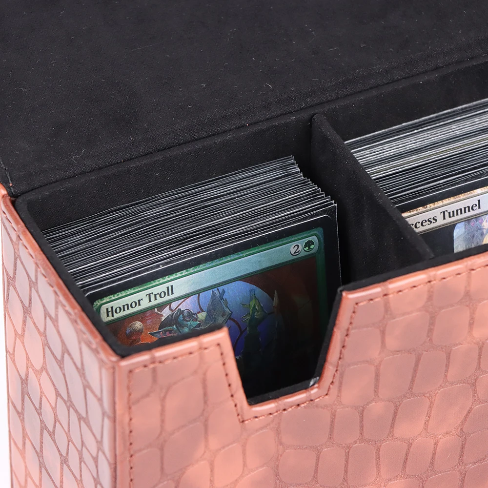 Командирские колоды TCG карты Волшебная Блокировка кожаный чехол для