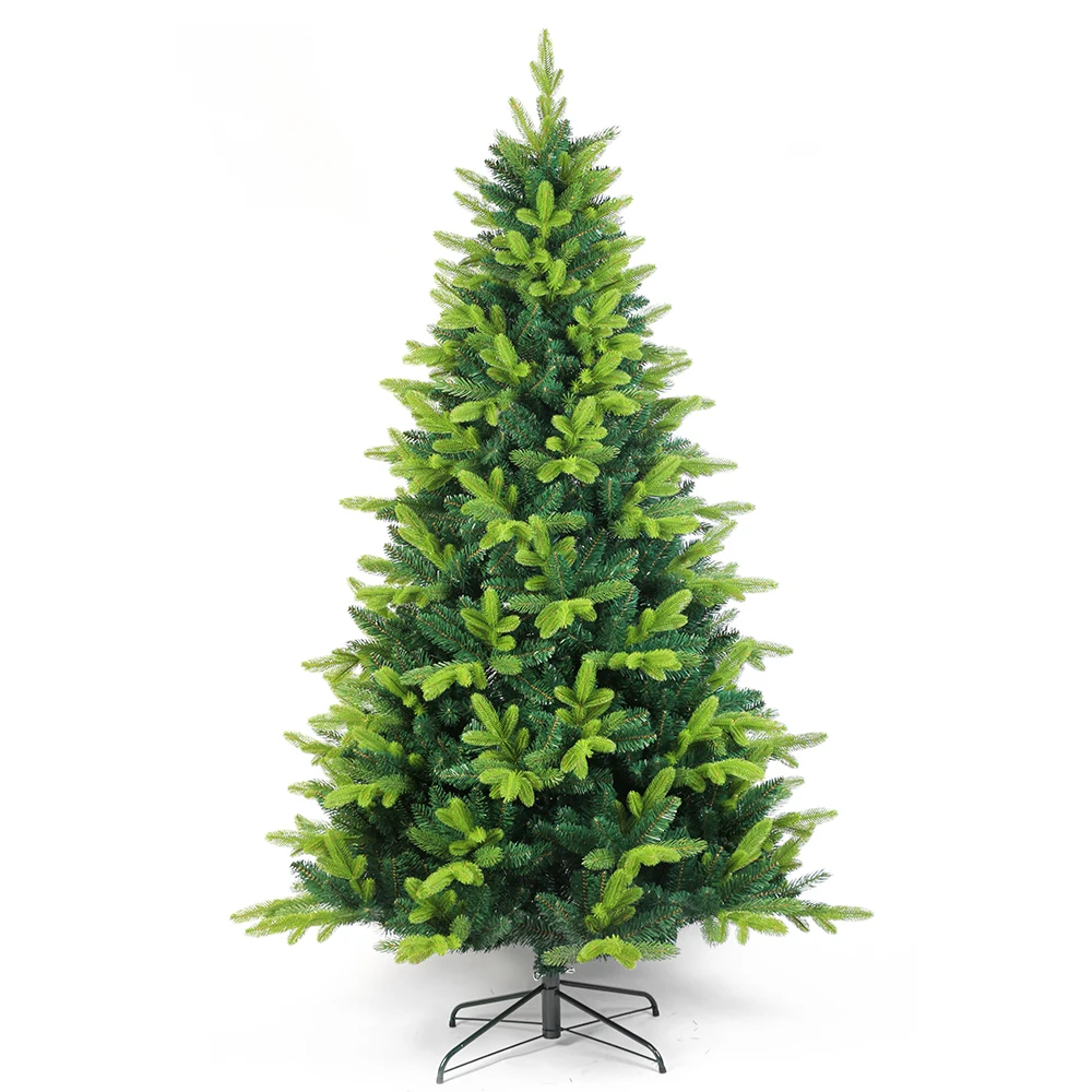 5ft/6ft/7ft/8ft/9ft PE artificial Christmas tree New style Green Luxury New Year Tree
