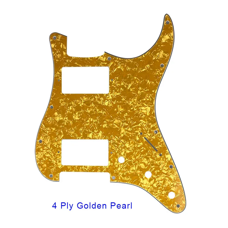 Pleroo Guitar accessories USA/Mexico Standard ST HH guitar with PAF Humbucker Holes pickguards for Stratocaster