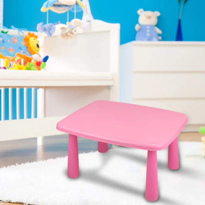 Wholesale New Design Reading Play Table Kids Furniture Plastic Table Modern Study Table for Kids