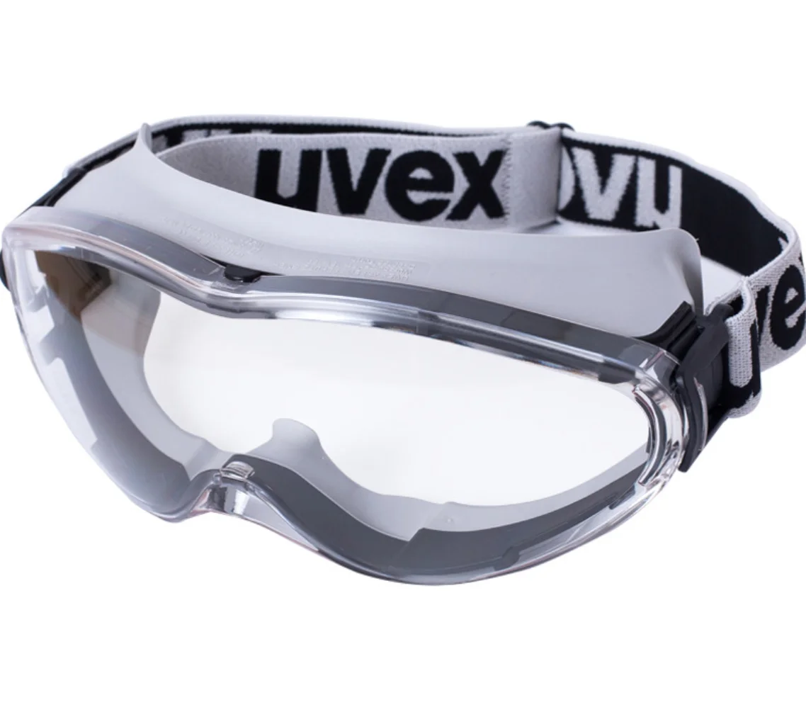 transparent glasses grey safety goggles protect eyes UV ANTI FOG ANTI SCRATCH face shield since 2000